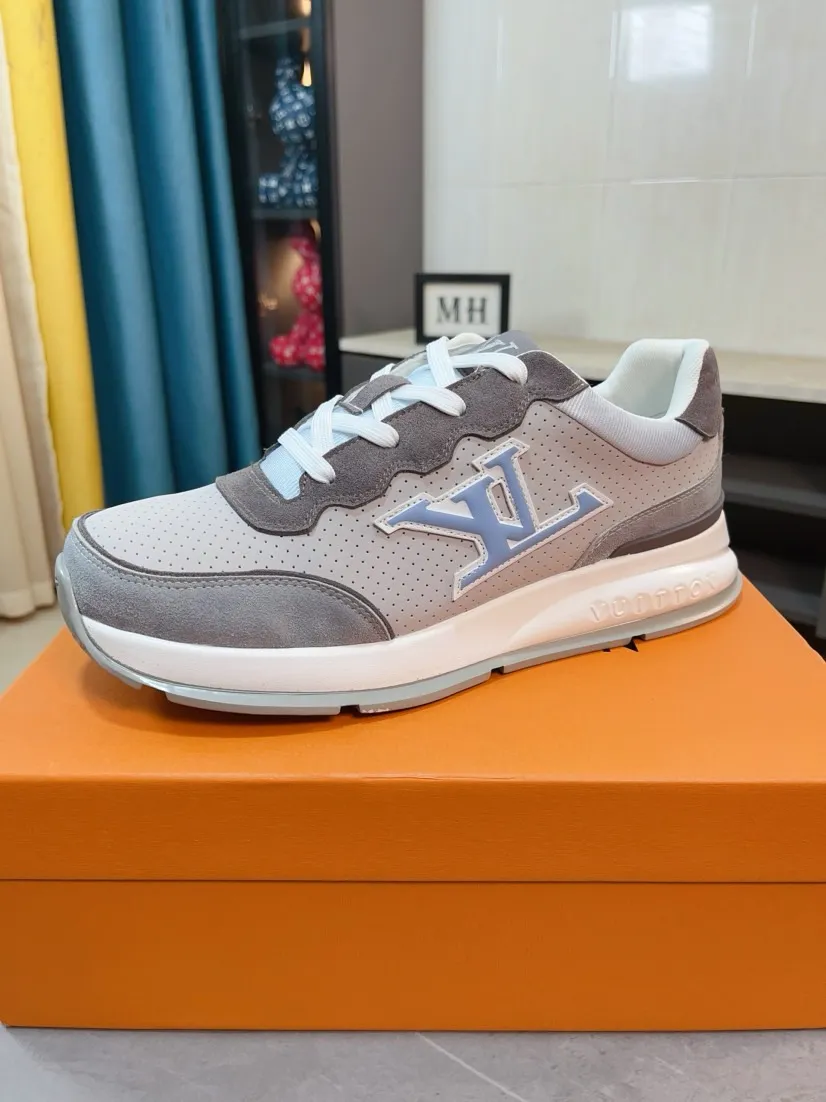 Men's shoes💰438🌹🌹[LV]🌹High-end brand of men's shoes: Official website 1:1 Latest masterpiece: The upper is made of Italian imported first-layer cowhide with special materials➕Full genuine leather lining🔥, making walking more convenient and comfortable! Exclusive new style, stunning work [color]! Create a fashionable personality to set off your uniqueness! A must-have for trendy men! Classic🔥Number: 38-44